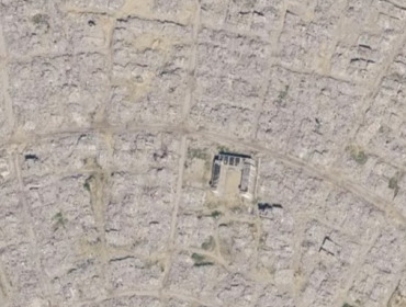 Terekam Google Earth: Skala Kehancuran Gaza yang Mengguncang 
Nalar. Gaza yang hancur. (Foto: Google Earth)
