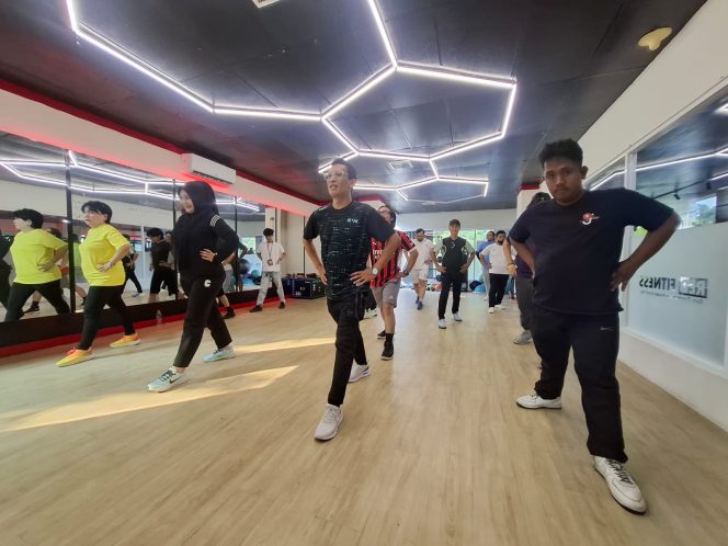 
					Red Fitness Ajak Anggota PWI Kota Bogor Jaga Kebugaran
