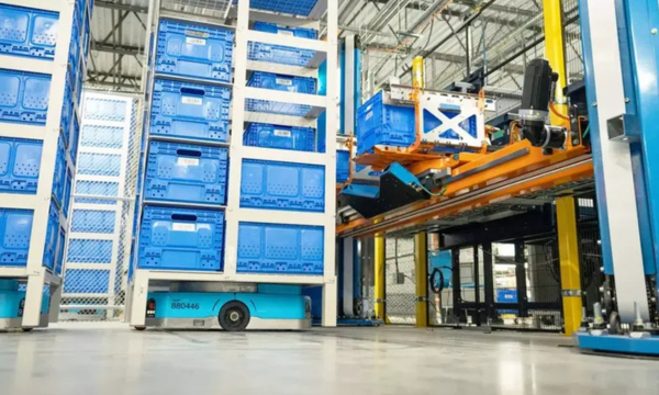 Robot Menyerah, Tak Sanggup Gantikan Manusia Kerja di Gedung 
Ecommerce (Foto: dok Amazon)