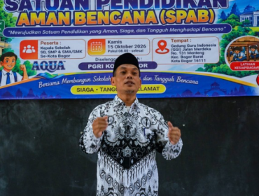 Pemerintah Kota (Pemkot) Bogor mendorong penguatan kesiapsiagaan bencana di lingkungan sekolah melalui sosialisasi Satuan Pendidikan Aman Bencana (SPAB). (photo : kominfo)