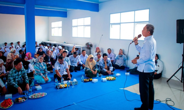 Pemerintah Kota (Pemkot) Bogor menginisiasi dan mendorong alokasi CSR untuk perbaikan sekolah-sekolah swasta sebagai langkah gotong royong modern bersama dunia usaha, instansi, organisasi, dan masyarakat pendidikan. (photo : kominfo)