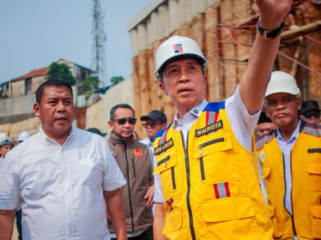 Kota Bogor - Progres pembangunan trase baru Jalan Saleh Danasasmita, Kecamatan Bogor Selatan, Kota Bogor, saat ini lebih cepat dengan deviasi positif sebesar dua persen. (photo : kominfo)