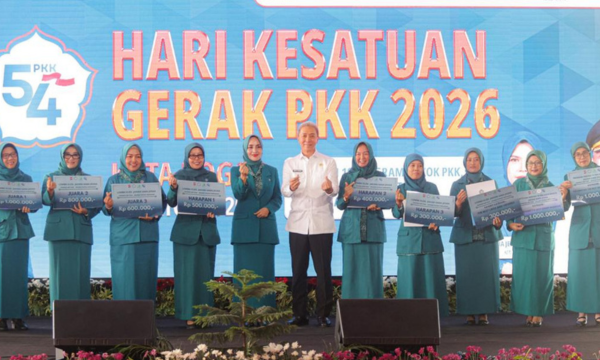 Peringatan Hari Kesatuan Gerak (HKG) PKK ke-54 Tingkat Kota Bogor Tahun 2026 digelar di Bogor Great Mall Yasmin, Jalan KH Abdullah Bin Nuh, Kota Bogor, Rabu (21/10/2026). (photo : kominfo)