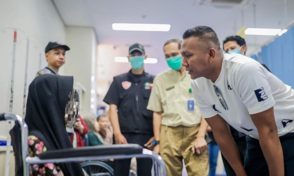 Kota Bogor - Data hingga akhir September lalu mencatat, ada peningkatan 7 persen pada kunjungan pasien di Instalasi Gawat Darurat (IGD) beberapa rumah sakit di Kota Bogor. Meski begitu, Pemerintah Kota (Pemkot) Bogor memastikan pelayanan kesehatan terhadap masyarakat berjalan maksimal. (photo : kominfo)