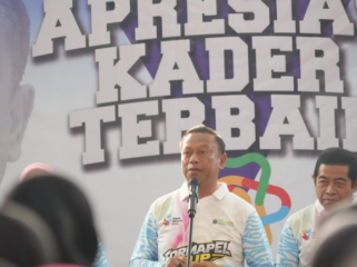 Jakarta Timur – Wali Kota Administrasi Jakarta Timur Munjirin secara resmi membuka Turnamen Bola Voli Antar Kader Formapel Cup 2026 di GOR Cipayung, Kelurahan Setu, Kecamatan Cipayung, Jakarta Timur, Selasa (6/10/2026). (photo : msy)