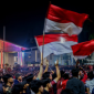 nobar timnas di balaikota. (foto: kominfo)